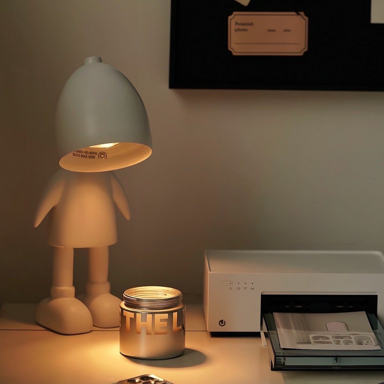 Lampe chauffe-bougie électrique Lil Robot – INSPECIAL HOME
