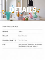 Gentle Giant 2-in-1 Incense Burner & Tealight Candle Holder – Cute Modern Stoneware Decor for Nordic & Hygge Homes
