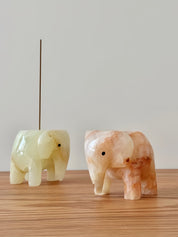 Gentle Giant 2-in-1 Incense Burner & Tealight Candle Holder – Cute Modern Stoneware Decor for Nordic & Hygge Homes
