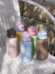 Dopamine Pastel Star Stainless Steel Thermos, Cute Compact Lightweight Vacuum Insulated Water Bottle