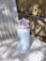 Dopamine Pastel Star Stainless Steel Thermos, Cute Compact Lightweight Vacuum Insulated Water Bottle