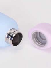 Dopamine Pastel Star Stainless Steel Thermos, Cute Compact Lightweight Vacuum Insulated Water Bottle