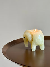 Gentle Giant 2-in-1 Incense Burner & Tealight Candle Holder – Cute Modern Stoneware Decor for Nordic & Hygge Homes