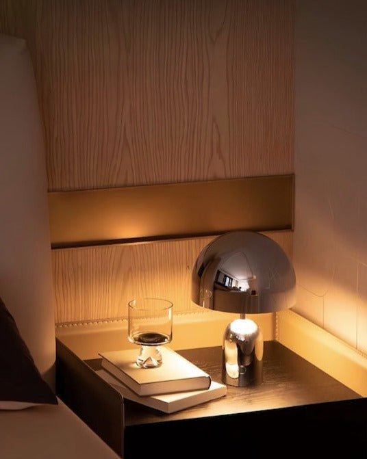 Bell LED Table Lamp, Large Dimmable Modern Bedside Lamp - Bell LED Table Lamp - Gold - INSPECIAL HOME