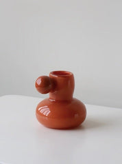 Bonbon Mini Decorative Jar, Whimsical Dopamine Decor Object - Bonbon Mini Decorative Jar-Tomato - INSPECIAL HOME