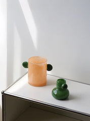 Bonbon Mini Decorative Jar, Whimsical Dopamine Decor Object - Bonbon Mini Decorative Jar-Mint - INSPECIAL HOME