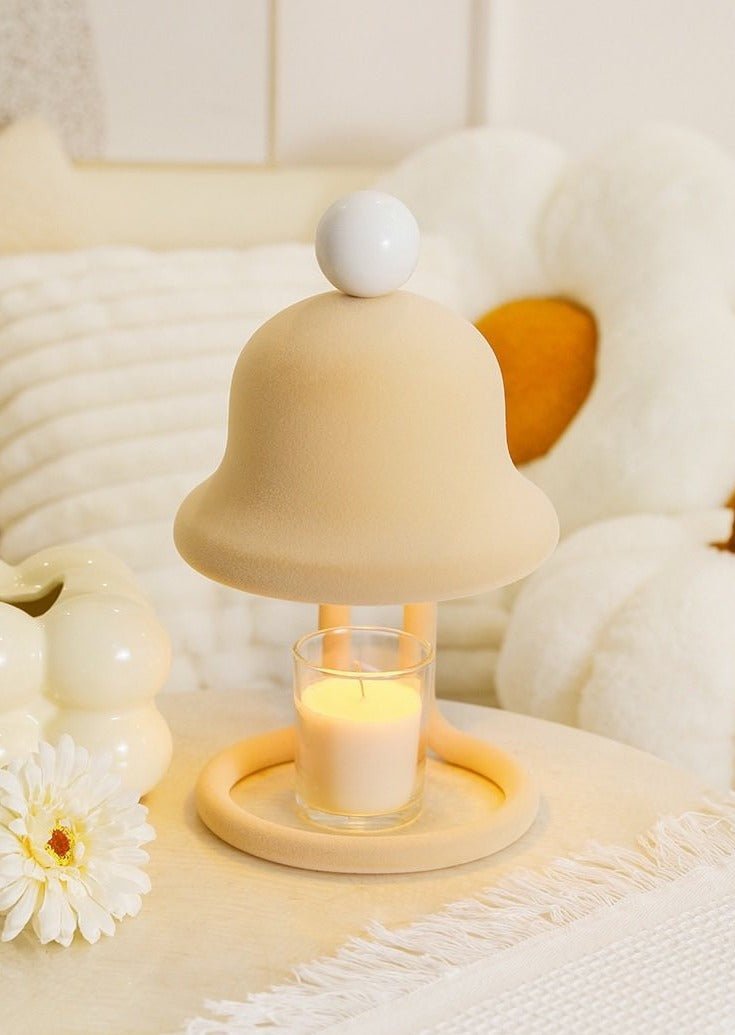Cute Whimsical Bell Candle Warmer Lamp For Large Candles - Candle & Oil Warmers - Bell Candle Warmer Lamp-Vanilla Bubble - INSPECIAL HOME