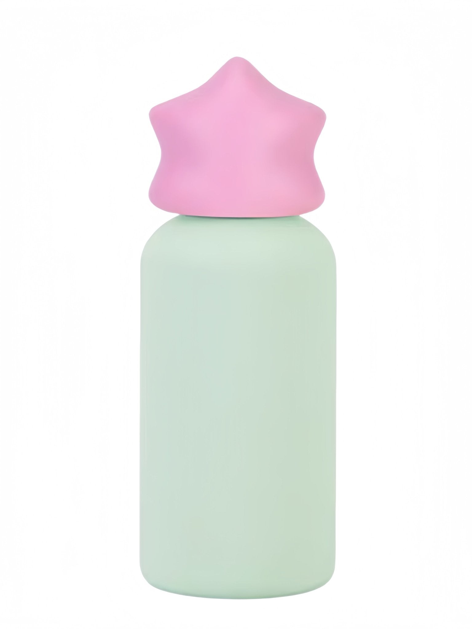 Dopamine Pastel Star Stainless Steel Thermos, Cute Compact Lightweight Vacuum Insulated Water Bottle -Thermoses- Pastel Star Thermos-Pink/Green - Inspecial Home