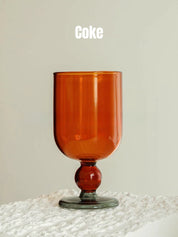 Gumballs Wine Glass - Eclectic Whimsical Coloured Cocktail Glasses - Gumballs Wine Glass - Coke - INSPECIAL HOME