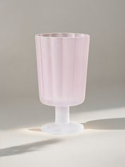 Hand Blown Petal Goblets - Cute Whimsical Colored Wine Glasses - Stemware - Petal Goblets-Pink Gin Spritz - INSPECIAL HOME