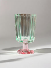 Hand Blown Petal Goblets - Cute Whimsical Colored Wine Glasses - Stemware - Petal Goblets-Smoothie - INSPECIAL HOME
