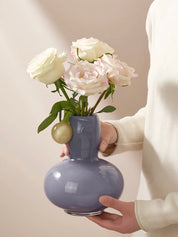 Jelly Bean Bud Vase - Whimsical Dopamine Centerpiece Vase for Gorgeous Tablescape