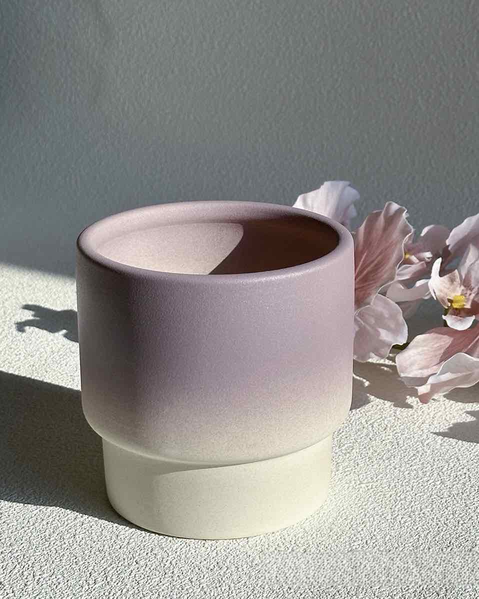 handmade planter pots Provence / Cylindrical