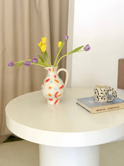 Handmade Nordic Style Pottery Jug Vase - Handmade Nordic Style Pottery Jug Vase - INSPECIAL HOME