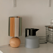 Insulated Geometric Water Pitcher - Large Thermal Jug for Cold or Hot Beverages - Geometric Insulated Pitcher - Rosy - Inspecial Home