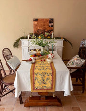 Italian Floral Decorative Table Runner for Elegant Table Setting - Italian Floral Decorative Table Runner - INSPECIAL HOME