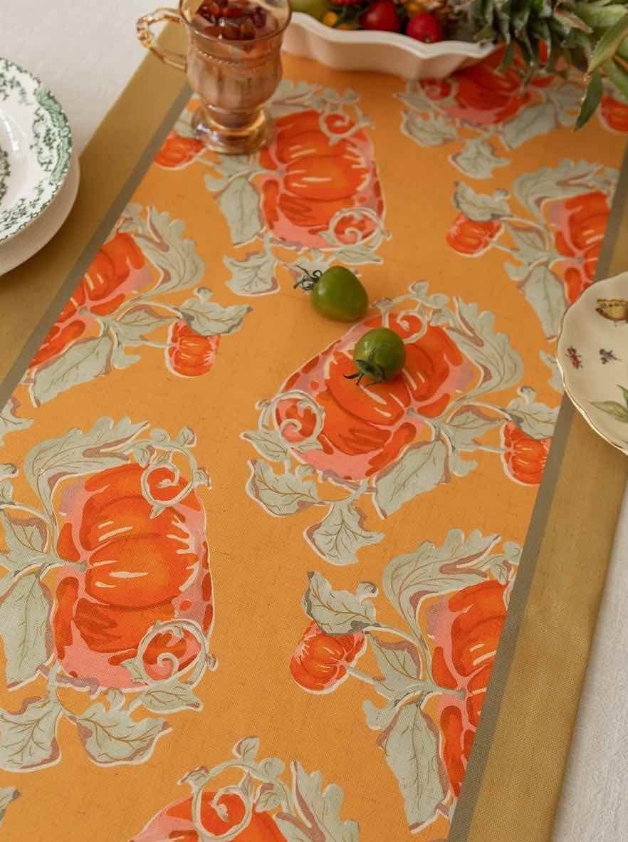 Italian Style Decorative Table Runner for Elegant Fall Table Setting - Italian Style Decorative Table Runner - INSPECIAL HOME