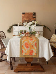 Italian Style Decorative Table Runner for Elegant Fall Table Setting - Italian Style Decorative Table Runner - INSPECIAL HOME