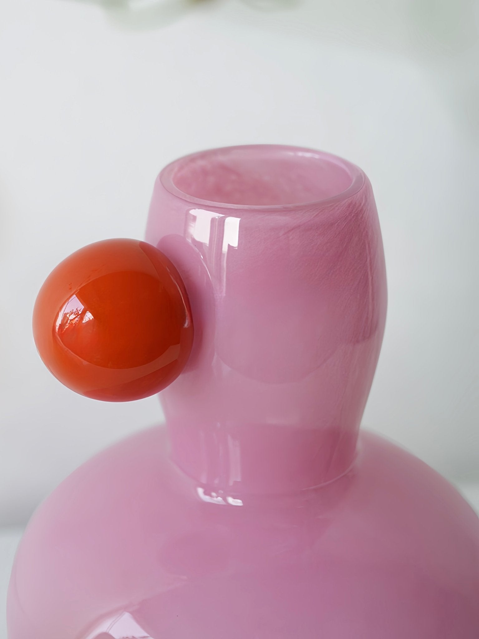 Jelly Bean Bud Vase - Whimsical Dopamine Centerpiece Vase for Gorgeous Tablescape - Vases - Jelly Bean Bud Vase-Pink - INSPECIAL HOME