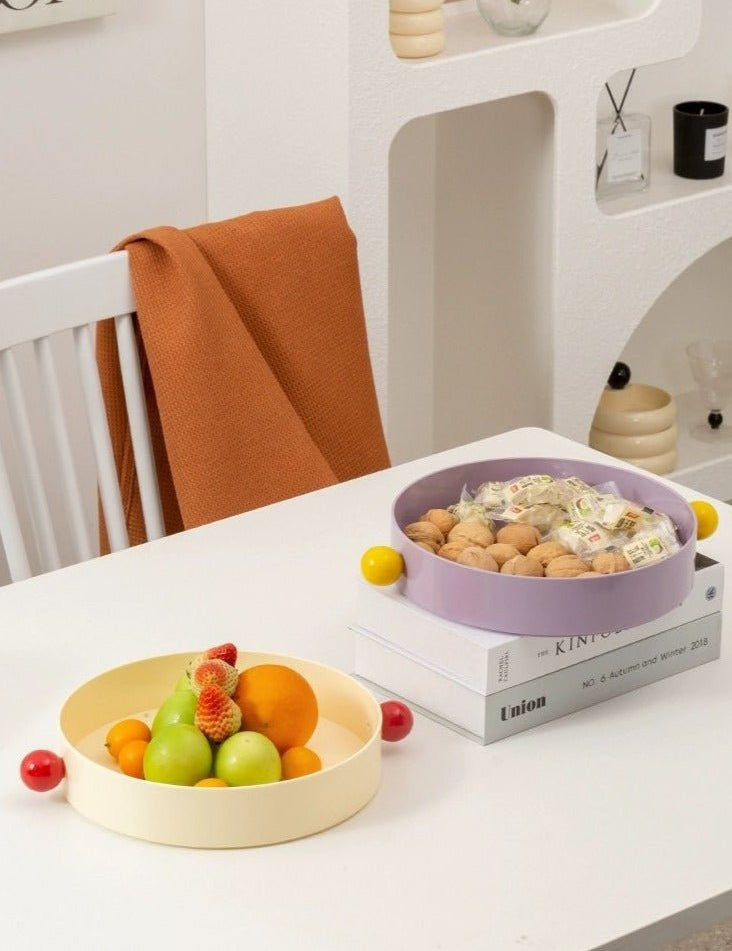 Jelly Bean Fruit Tray, Whimsical Dopamine Decorative Tray - Jelly Bean Tray-Passion Fruit - INSPECIAL HOME