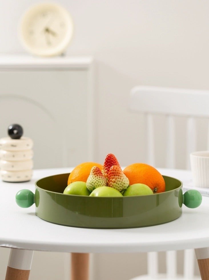 Jelly Bean Fruit Tray, Whimsical Dopamine Decorative Tray - Jelly Bean Tray-Avocado - INSPECIAL HOME