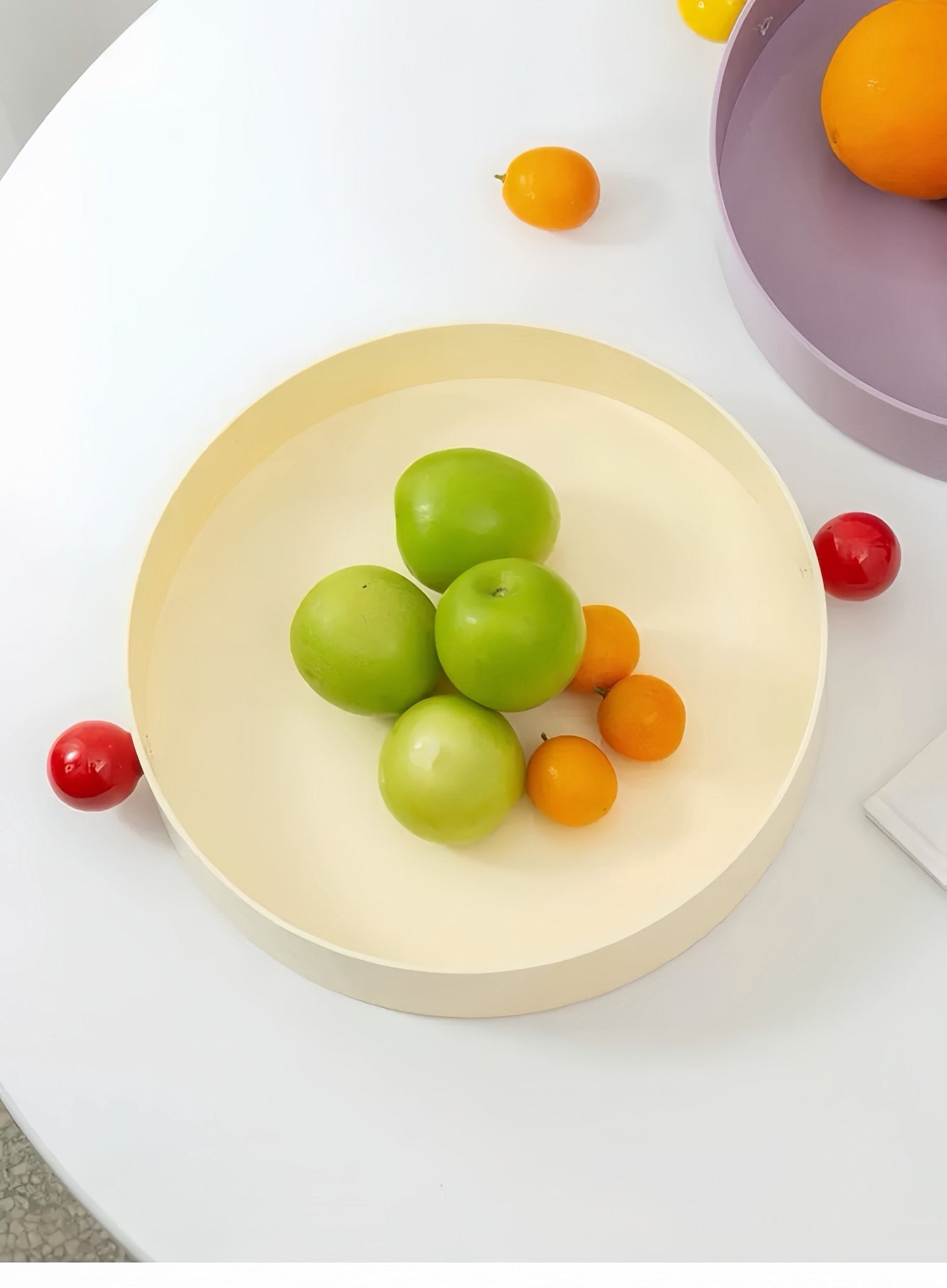 Jelly Bean Fruit Tray, Whimsical Dopamine Decorative Tray - Jelly Bean Tray-Avocado - INSPECIAL HOME