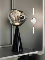 Melt Portable Dimmable Led Table Lamp - Modern Nordic Bedside Lamp - Night Lights & Ambient Lighting - Melt Table Lamp-Black - Tom Dixon