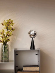 Melt Portable Dimmable Led Table Lamp - Modern Nordic Bedside Lamp - Night Lights & Ambient Lighting - Melt Table Lamp-Black - Tom Dixon