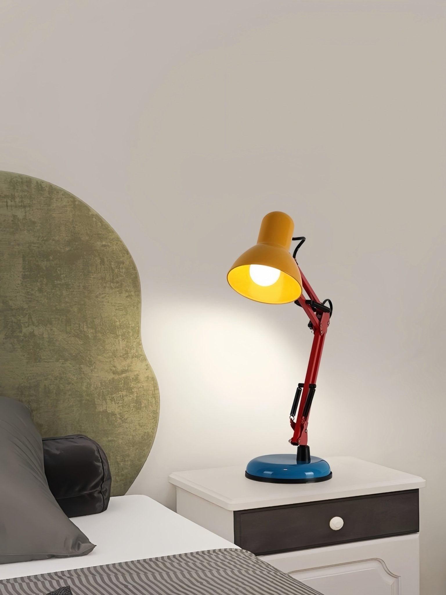 Memphis Retro Table Lamp for Study - Full Spectrum Eye Protection Desk Lamp -Night Lights & Ambient Lighting- Memphis Retro Table Lamp - Inspecial Home