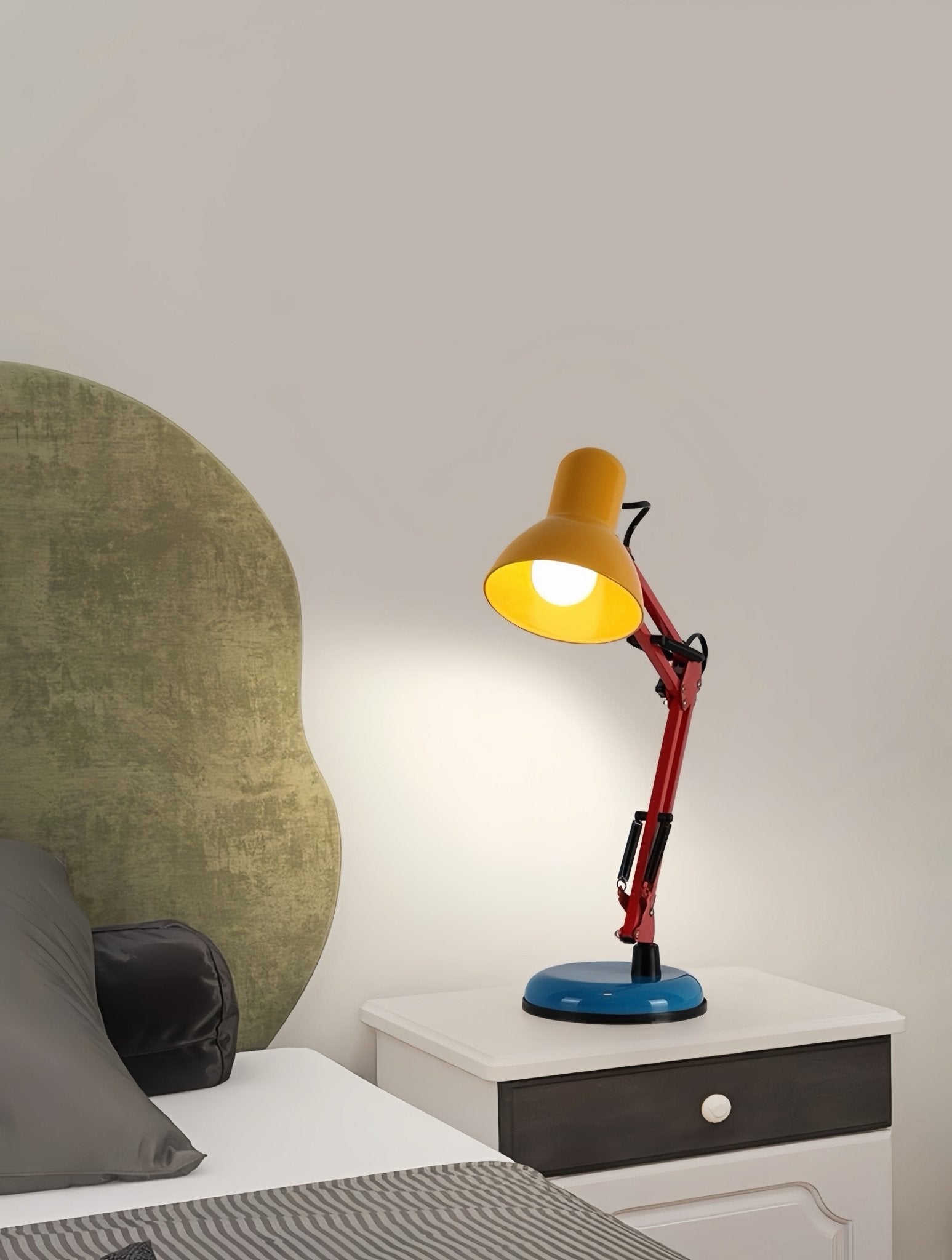 Memphis Retro Table Lamp for Study - Full Spectrum Eye Protection Desk Lamp - Night Lights & Ambient Lighting - Memphis Retro Table Lamp - Inspecial Home