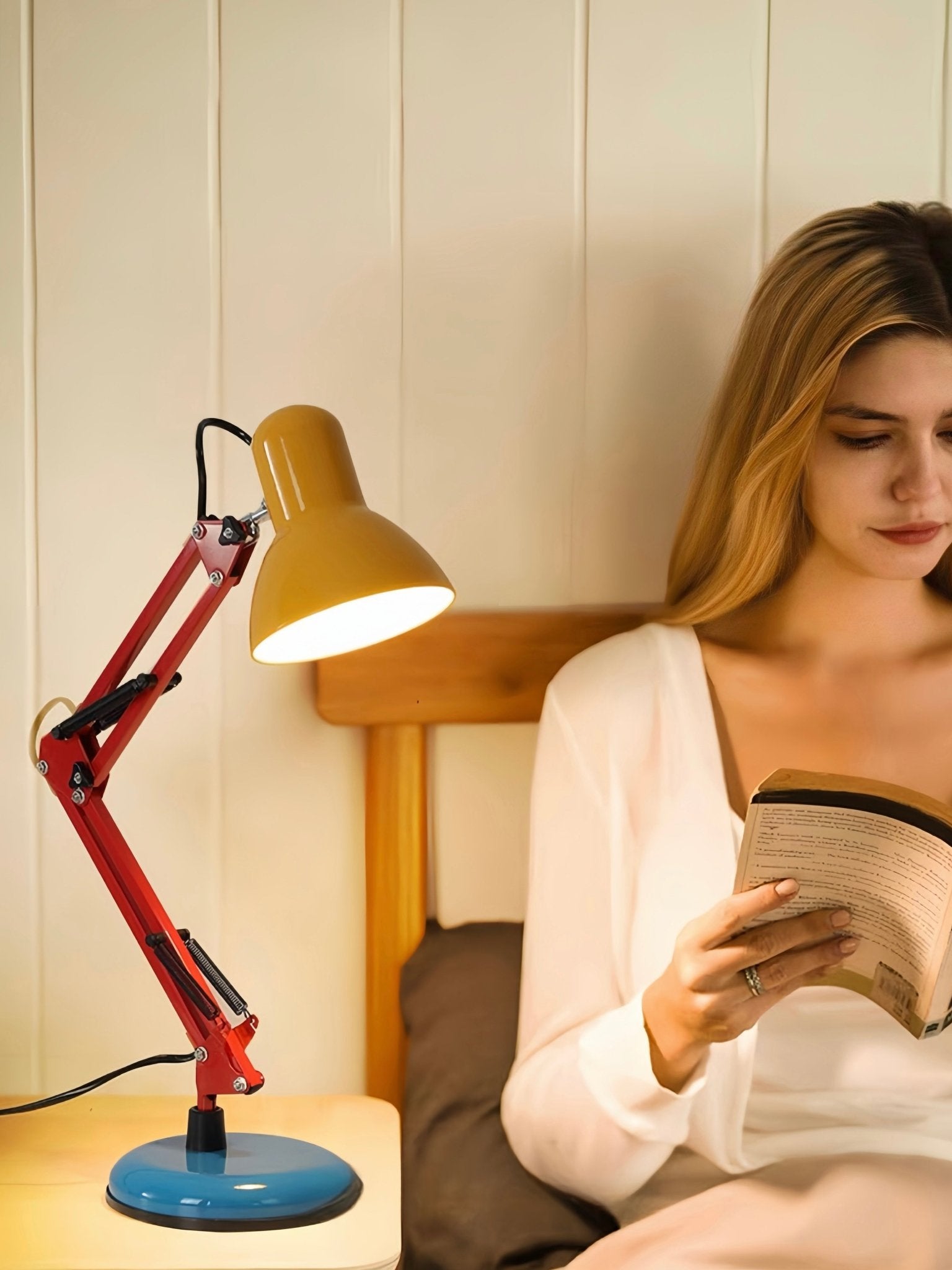 Memphis Retro Table Lamp for Study - Full Spectrum Eye Protection Desk Lamp -Night Lights & Ambient Lighting- Memphis Retro Table Lamp - Inspecial Home