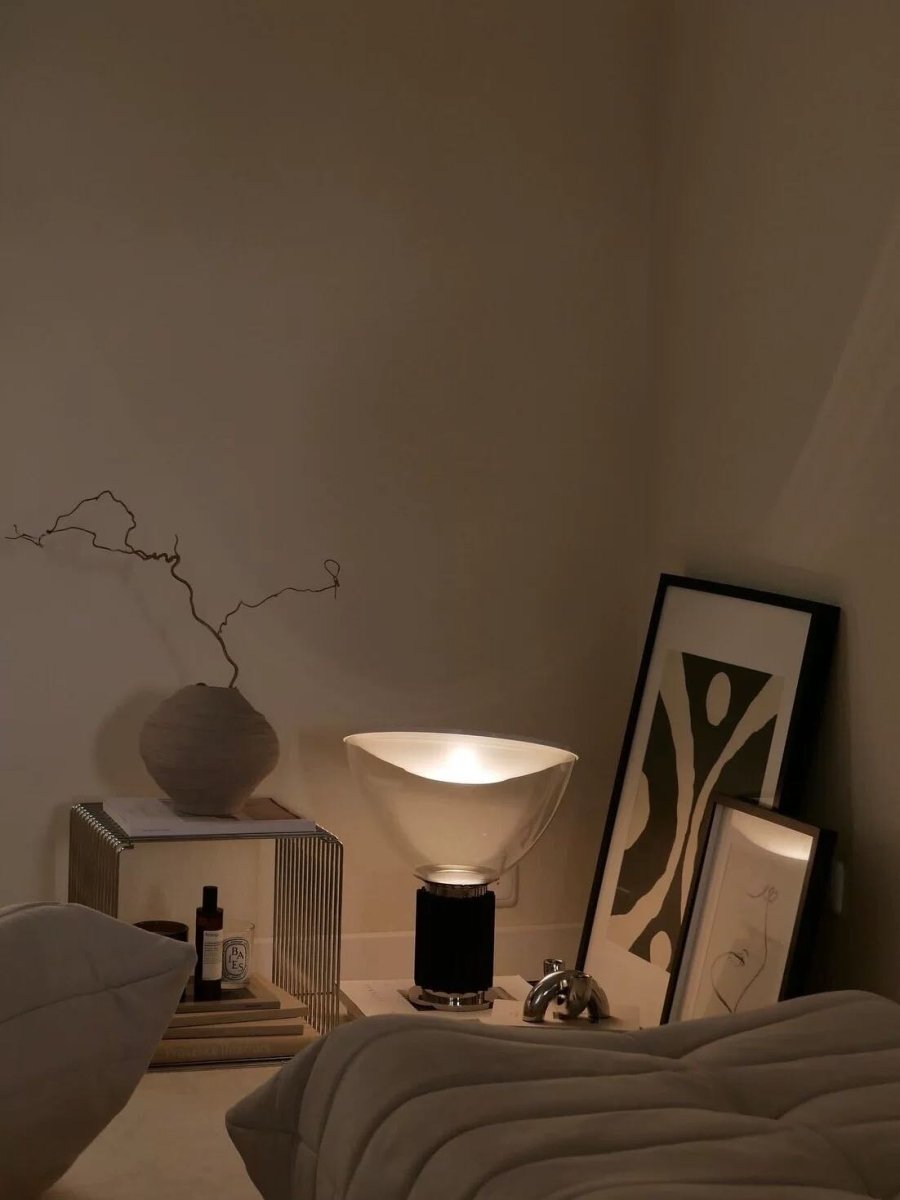 Modern Designer Radar Table Lamp - Taccia Small - Taccia Small Table Lamp - Black - INSPECIAL HOME