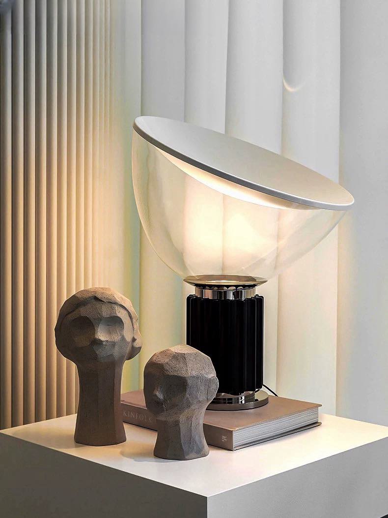 Modern Designer Radar Table Lamp - Taccia Small - Taccia Small Table Lamp - Black - INSPECIAL HOME