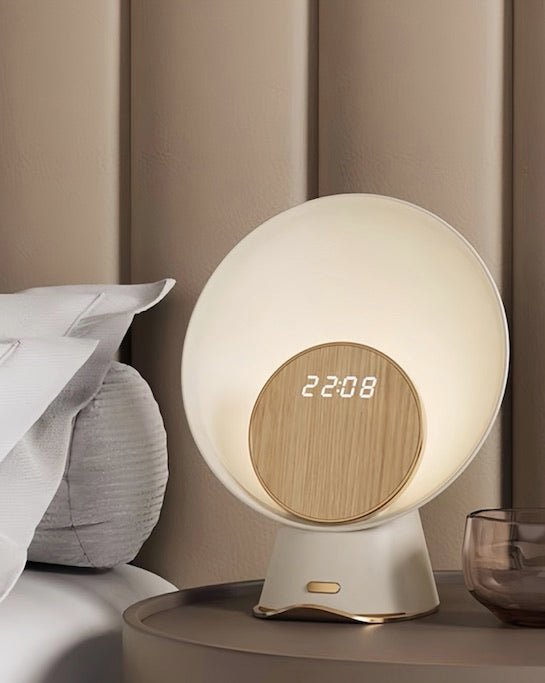 Bedside lamp wireless top