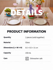 Morning Glow Frosted Glass Goblets Set of 2, Dopamine Pastel Wine Cocktail Glass for Table Setting -Wine Glass- Morning Glow Frosted Glass Goblets Set of 2-Yellow - INSPECIAL HOME