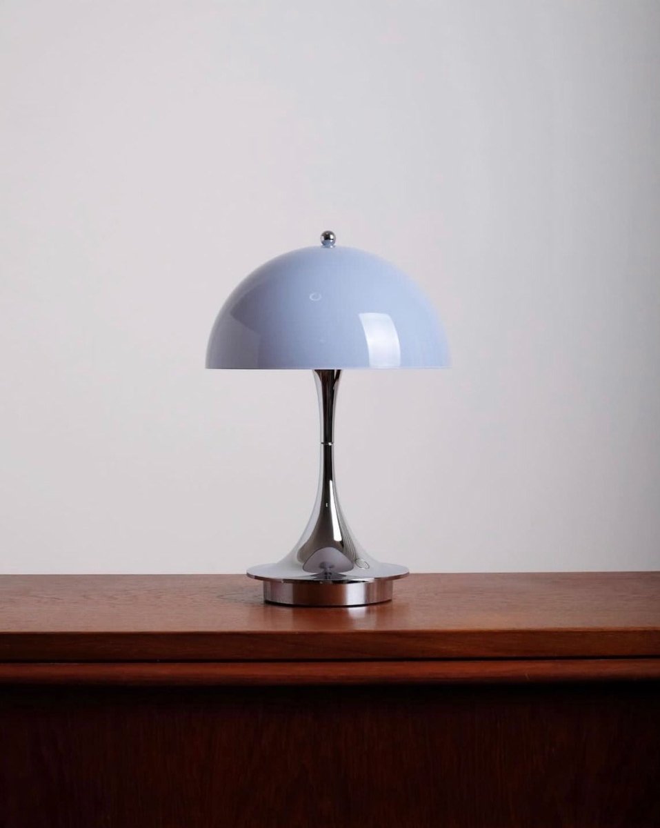 Nordic Style Cute Minimalist Dimmable Lamp - Panthella 160 Portable - Panthella 160 Portable - Grey Opal - INSPECIAL HOME