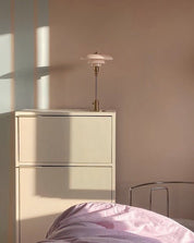 Retro Three - shade Dimmable Lamp - PH 2/1 Table - PH 2/1 Table - Pale Rose Brass - INSPECIAL HOME