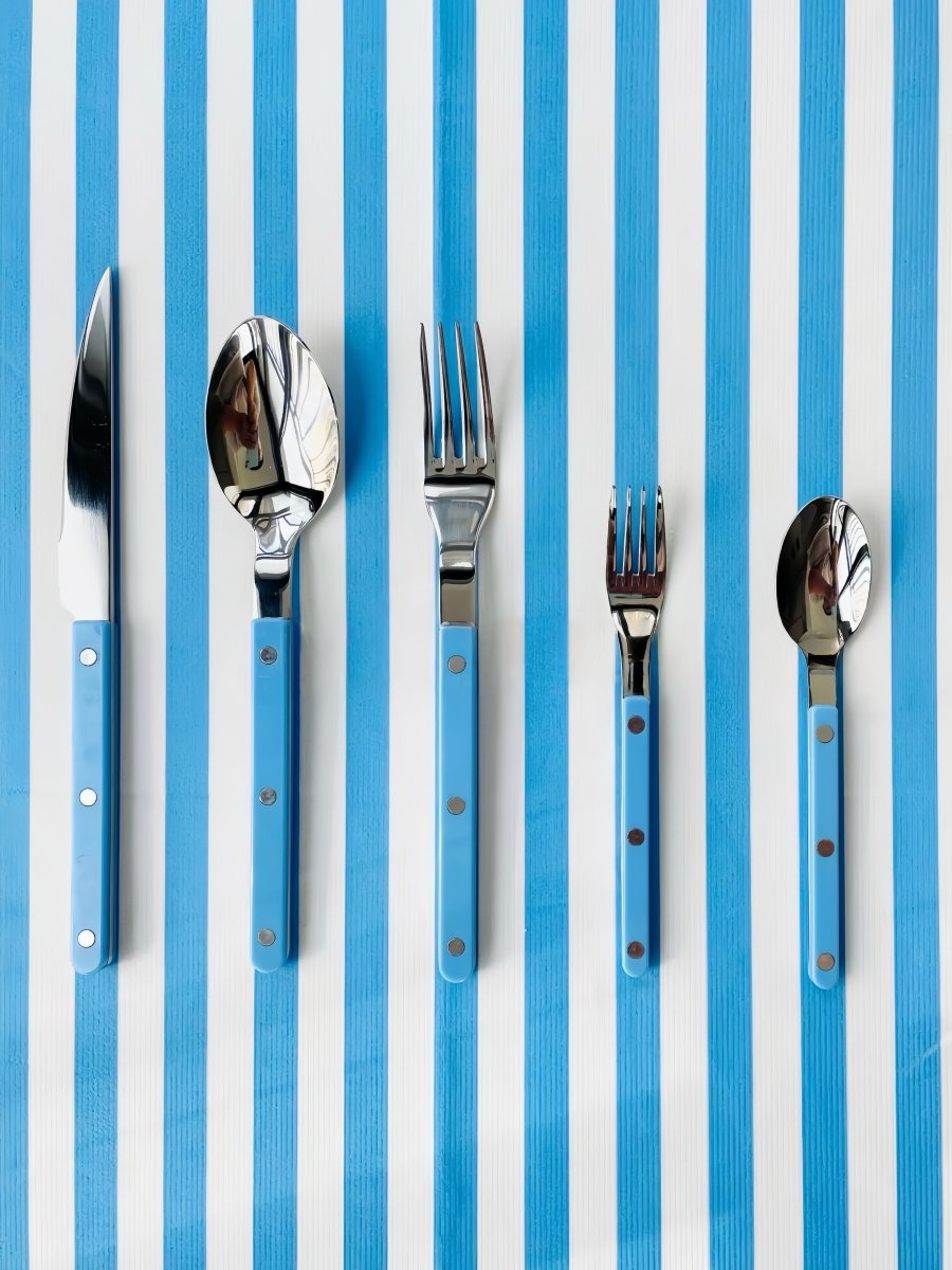 10-Pcs Dopamine Stainless Steel Rivet Flatware Bistrot Style