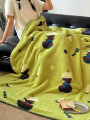 Sunny Meadow Throw Blanket, Soft Fluffy Sofa Throw for Cozy Living Room Decor -Throw Blanket- Sunny Meadow Throw Blanket - INSPECIAL HOME