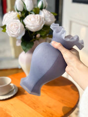 Vintage French Style Dopamine Fenton Glass Vase - Vases - Vintage French Style Dopamine Fenton Glass Vase-Sunsetglow - INSPECIAL HOME