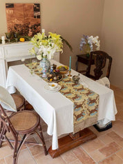 Vintage Oriental Style Table Runner for Elegant Festive Table Setting - Oriental Style Table Runner - INSPECIAL HOME