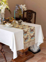 Vintage Oriental Style Table Runner for Elegant Festive Table Setting - Oriental Style Table Runner - INSPECIAL HOME