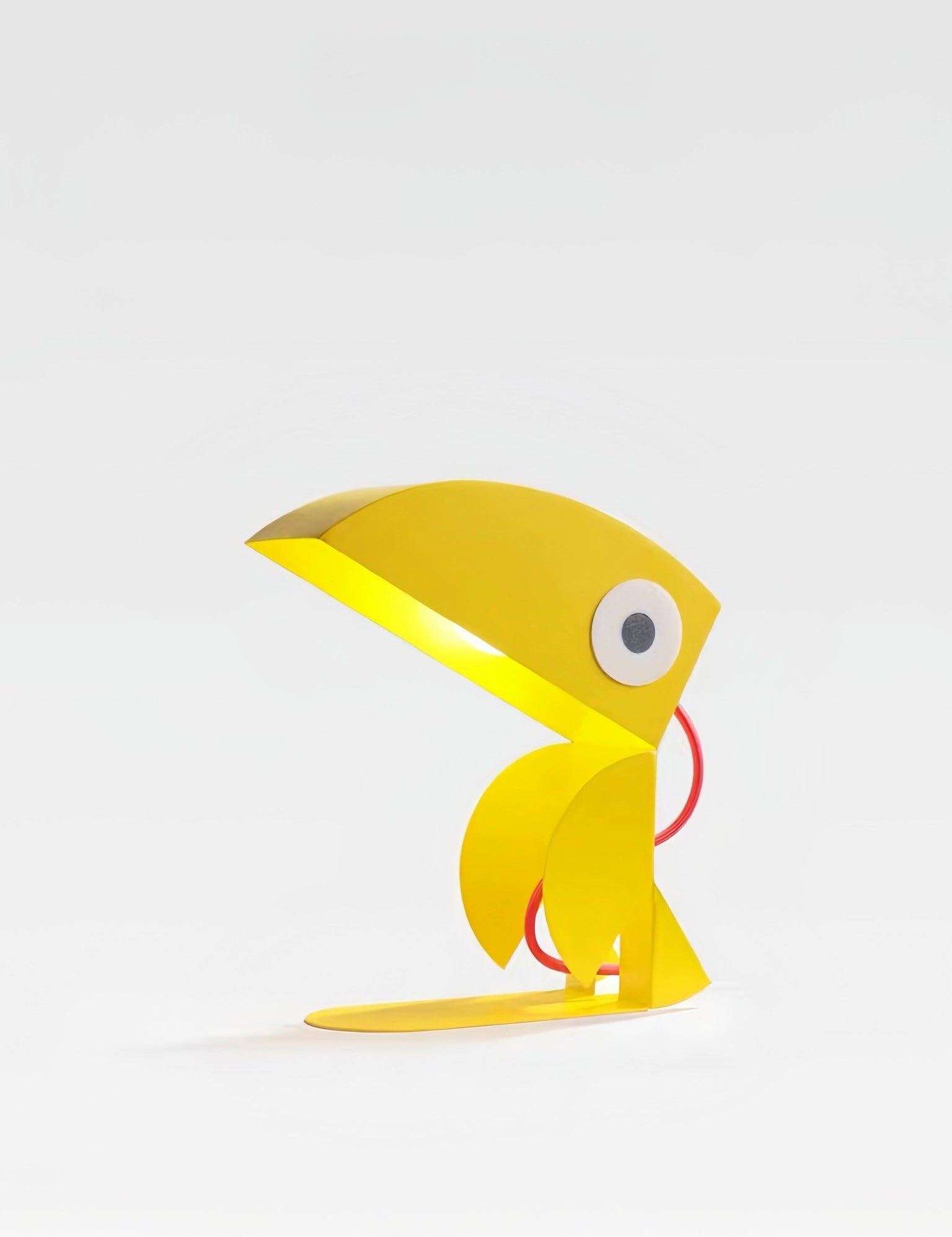 Whimsical Eclectic Memphis Cute Parrot Table Lamp for Study - Full Spectrum Eye Protection Decorative Desk Lamp - Night Lights & Ambient Lighting - Contemporary Parrot Table Bedside Lamp - INSPECIAL HOME