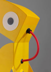 Whimsical Eclectic Memphis Cute Parrot Table Lamp for Study - Full Spectrum Eye Protection Decorative Desk Lamp - Night Lights & Ambient Lighting - Contemporary Parrot Table Bedside Lamp - INSPECIAL HOME