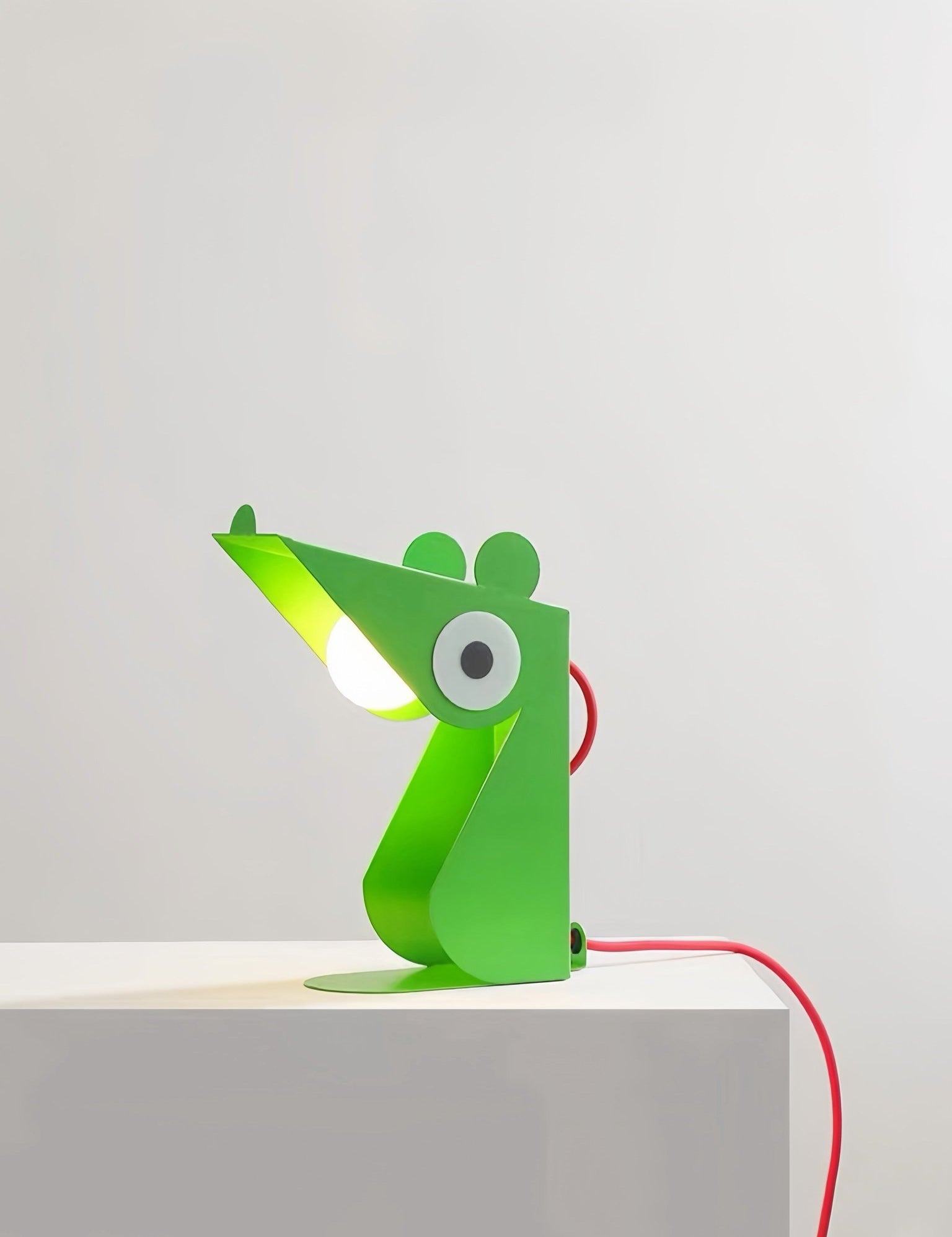 Whimsical Eclectic Memphis Mouse Table Lamp for Study - Full Spectrum Eye Protection Decorative Desk Lamp - Night Lights & Ambient Lighting - Memphis Mouse Table Lamp for Study - Full Spectrum Eye Protection Decorative Desk Lamp - INSPECIAL HOME