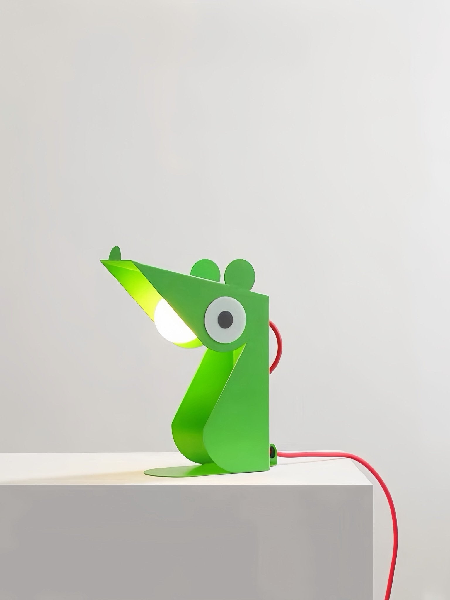 Whimsical Eclectic Memphis Mouse Table Lamp for Study - Full Spectrum Eye Protection Decorative Desk Lamp - Night Lights & Ambient Lighting - Memphis Mouse Table Lamp for Study - Full Spectrum Eye Protection Decorative Desk Lamp - INSPECIAL HOME