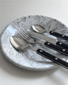 Nordic Bistrot Style 8-Pics Flatware Set ( $4.9 Each ) - Bistrot Cutlery Set - 8-Pcs Nordic Style Flatware Set - Obsidian - INSPECIAL HOME