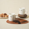 Big Eyes Handmade Ceramic Coffee Mug - Unique, Cute, and Funny - Big Eyes Ceramic Coffee Mugs - INSPECIAL HOME