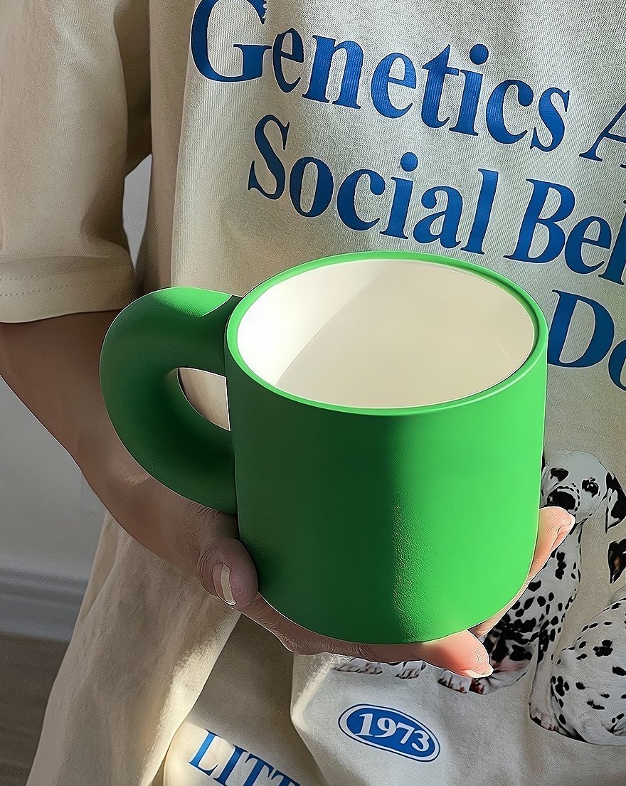 Chic Mug - Stylish Designer Ceramic Mug for Modern Homes - Chic Mug - Green - INSPECIAL HOME