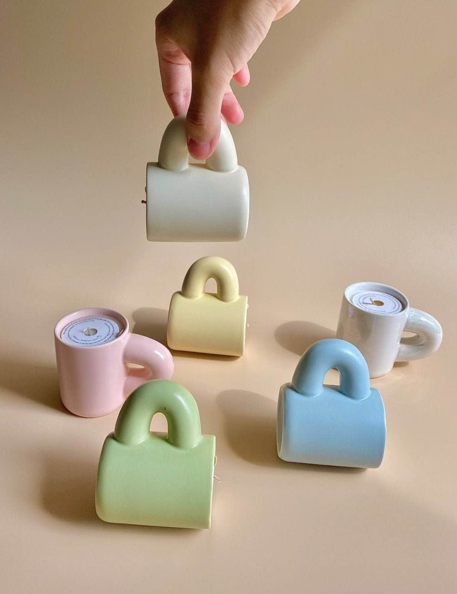 Chubby Scented Candles Soy Wax Candles Cute Whimsical Dopamine Table Setting Decorative Candle - Candle & Oil Warmers - Soy Wax Scented Chubby Candles - Green - Inspecial Home